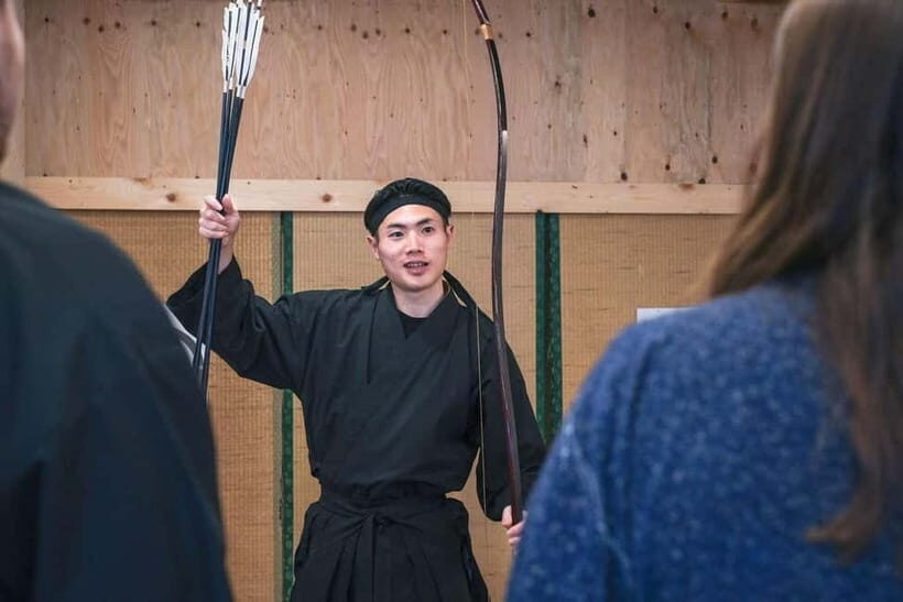 Tokyo Samurai Experience: Kyudo (Archery) and Swordsmanship - Hakama Suit-Up: Real Costume, Real Confidence