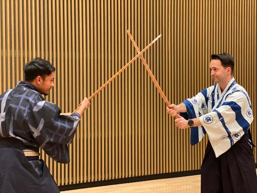 Tokyo: Samurai Experience with a real sword - From McDonald’s West Exit to Samurai Training: Finding the start in Tokyo