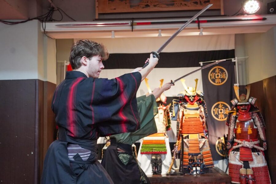 Tokyo: Samurai Experience with Lunch and Guided Tour - After training: a guided stroll through Kagurazaka lanes