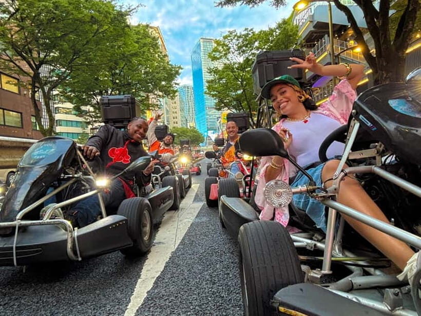 Tokyo: Shibuya and Shinjuku Streets Guided Go-Karting Tour - The Shinjuku Return: More Photo Stops and City-View Moments