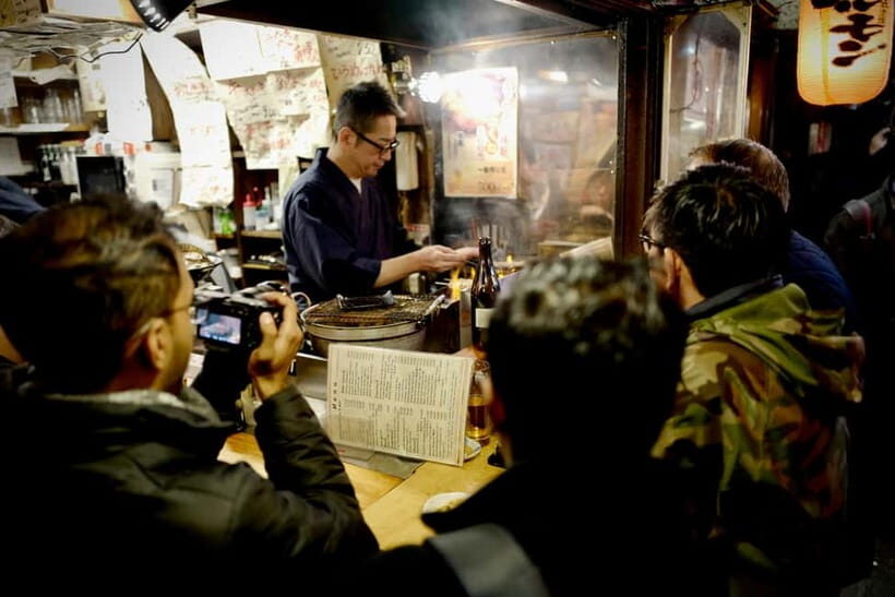 Tokyo: Shinjuku Izakaya Food&Drinking Tour (Local Guide) - First Sips at the LUSH Meeting Point by Shinjuku Station