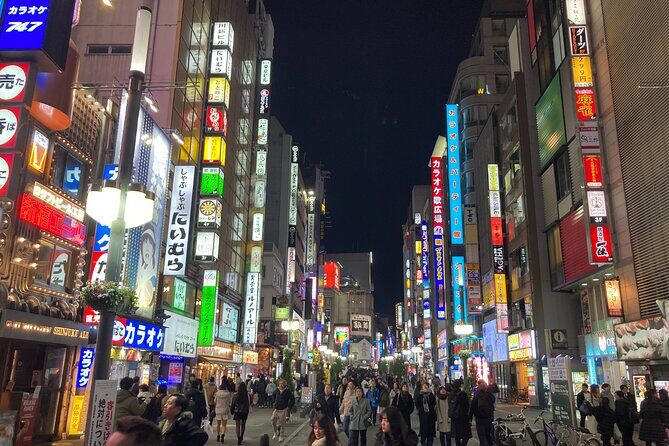 Tokyo Shinjuku Japanese Local Bar Hopping and Food Tour - Stop 2: Kabukicho and its entertainment-night reality check