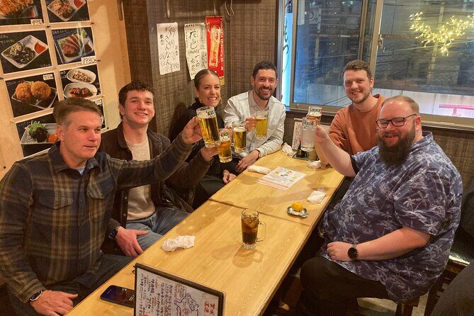 Tokyo Shinjuku Japanese Local Bar Hopping and Food Tour - Meeting and pacing: how the 3-hour walk stays fun