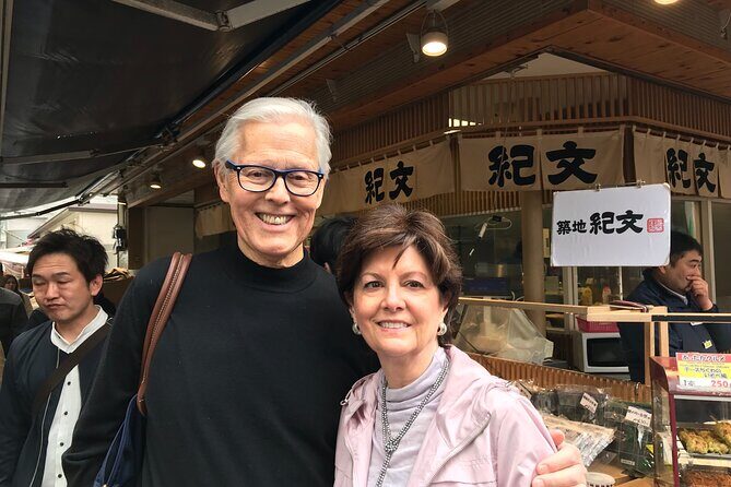 Tokyo Shopping Street Hopping Private Tour with Government Licensed Guide - Tsukiji Fish Market stop: efficient market time for food-minded shoppers