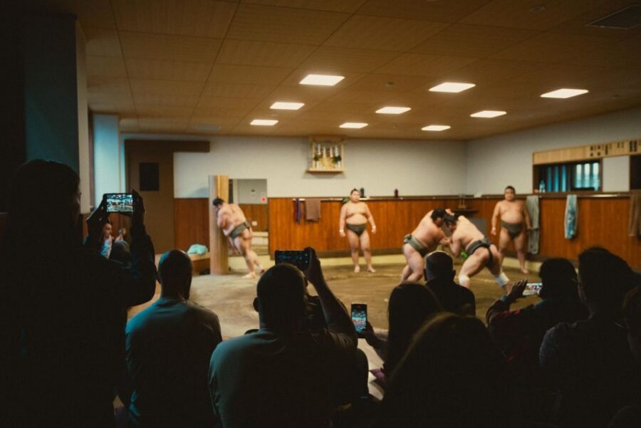 Tokyo: Sumo Morning Practice Tour at Sumida City - Meeting at Oshiage and the 15–20 minute walk with rules