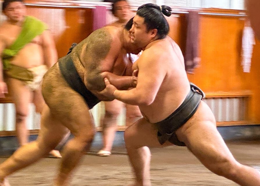 Tokyo: Sumo Morning Practice with journalists. Not fake show - Key Things to Know Before You Go