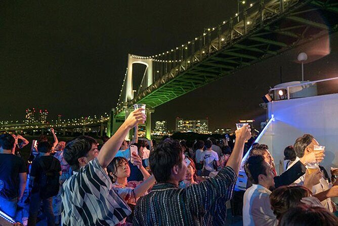 Tokyo Sunset Boat Party with Music Drinks and Vibes - Key highlights if you love music and skyline views