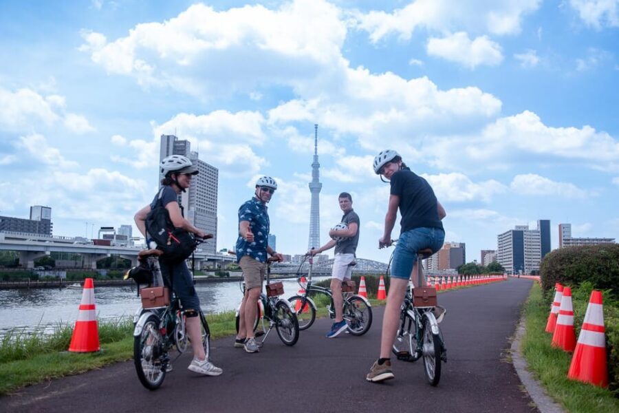 Tokyo: Super Local Private E-bike Cycling Tour from Asakusa - Adachi Fish Market and Market-Energy Streets