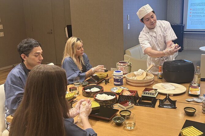Tokyo Sushi Making Class : Sake Ceremony & Matcha Experience - Asakusa Starts With a Sake Barrel, Not a Lecture