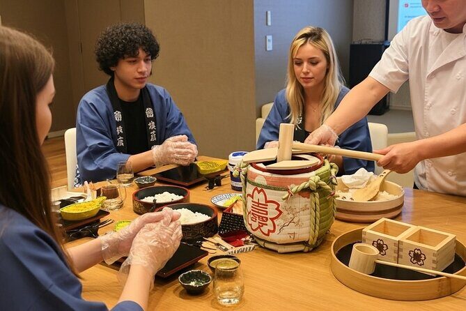 Tokyo Sushi Making Class : Sake Ceremony & Matcha Experience - Kagami-biraki: The Chant and the Toast That Set the Mood