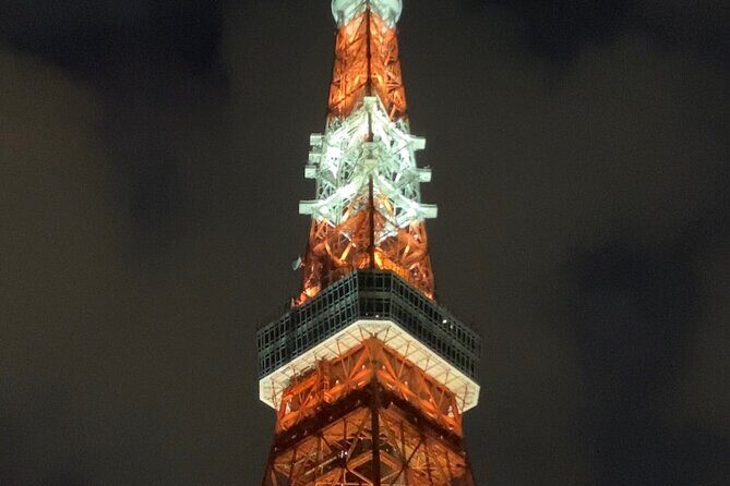 Tokyo tower Private Walking Tour and Night food tour : 6:00pm - A 6pm Tokyo Tower night walk with food stops that actually make sense