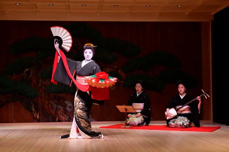 Tokyo: Traditional Japanese Performing Arts Show and Dinner - Entering the theater-style restaurant experience