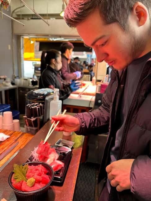 Tokyo: Tsukiji Fish Market Foodie and Educational Tour - Meeting at Lawson’s Tsukiji 4-chome: where the tour really starts