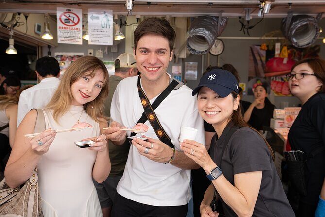 Tokyo: Tsukiji Fish Market Seafood & Street Eats - Price and logistics: what $42 covers