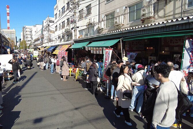 Tokyo Tsukiji Fish Market Walking and Exploring Hidden Gems Tour - Caretta Shiodome Sky Deck: Seeing the Market Area From Above