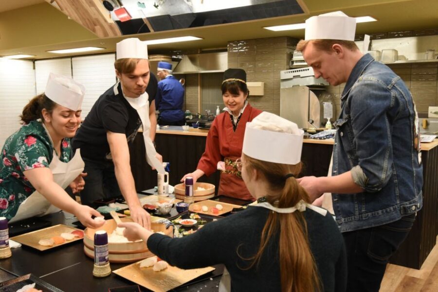 Tokyo: Tsukiji Market Guided Tour & Sushi-Making Experience - Tsukiji Hongwanji Temple: Your precise start point