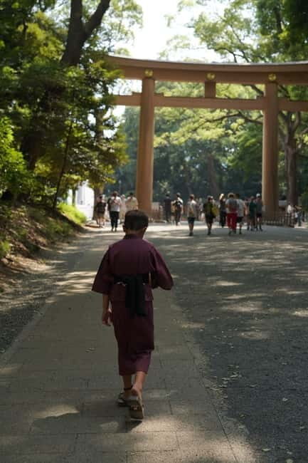 :Tokyo,Shibuya /Meiji Shrine tour in KIMONO/English-friendly - Museum and Inner Garden: Optional Extras Without Pressure