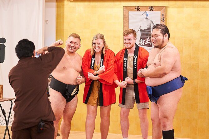 TokyoSumoShow, ChickenHotPot, and Mochi-Pounding by Pro Wrestlers - Photos, Souvenirs, and Your Best Seating Strategy