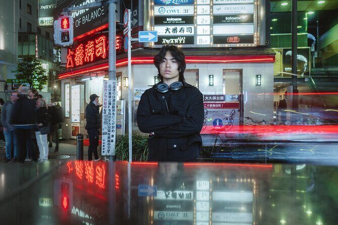 Tour with Pro Tokyo Photographer and take Edgy Unique Portraits - Stop 2: Omoide Yokocho (Memory Lane) alley portraits