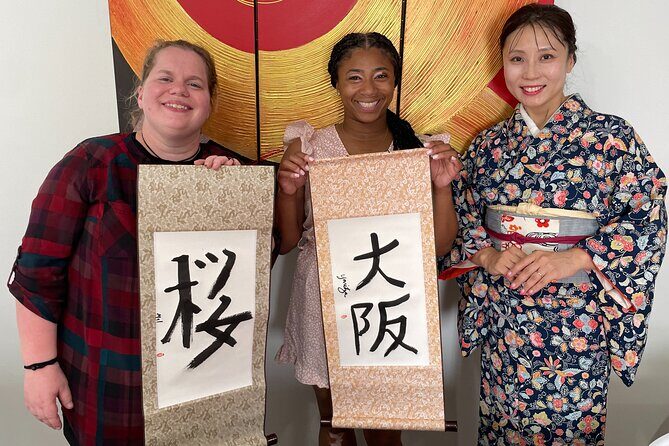 Traditional Calligraphy Experience near Dotonbori - Choosing Your Kanji: Beginner-Friendly, Not Babyish