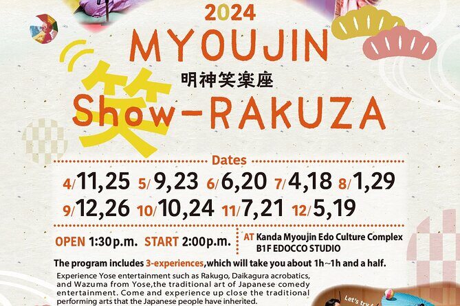 Traditional Japanese Comedy, Juggling & Magic Live Show in Tokyo - Rakugo Comedy: When Storytelling Becomes a Stage You Can Join
