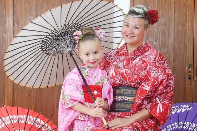 Traditional Japanese Costumes "Kimono", "Yukata", "Ryuso", "Photograph Course "Hair Set & Lipstick & Kimono & Photography" - What It Feels Like to Finish: Change Back and Go Sightseeing