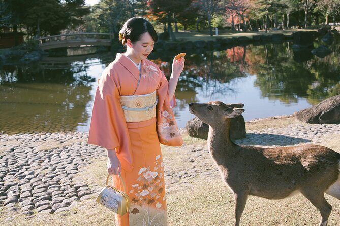 Traditional Kimono Experience in Historic Nara(with Hair Styling) - The dressing and matching hair styling process