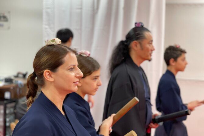 Train in Samurai Swordsmanship and Defeat the Demon in Tokyo - Uniforms, armor vibes, and the recognition scroll