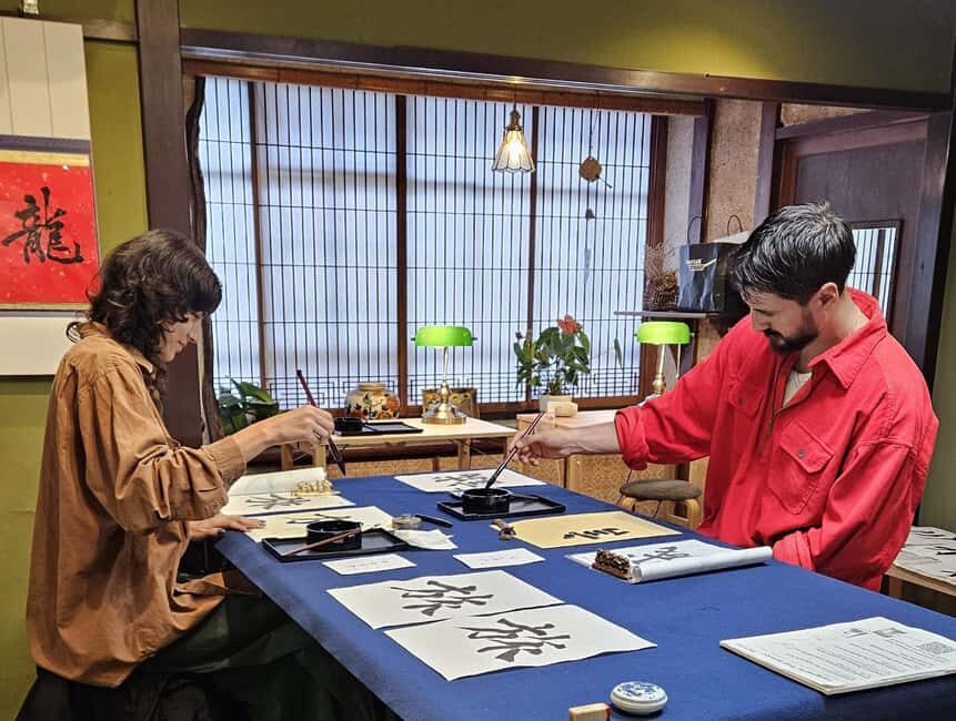 Try Mindful Calligraphy Near Kanazawa's Ninja Temple - What You Learn in the 1-Hour Trial Lesson (No Guesswork)