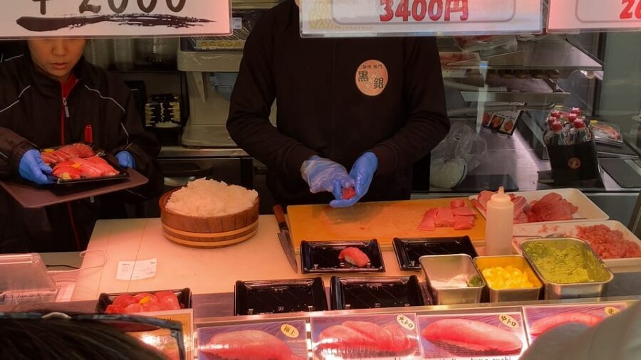 Tsukiji Fish Market Culture Walking and Food Tour - The End at a Skyscraper Viewpoint Over Former Tsukiji