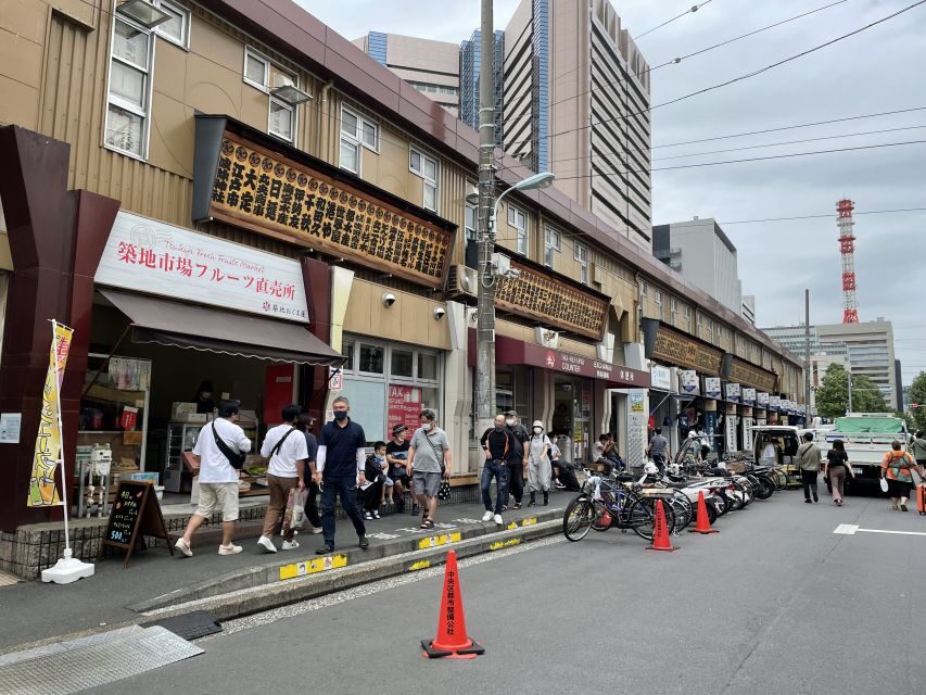 Tsukiji: Outer Market Walking Tour & Sake Tasting Experience - Starting at Tsukiji Hongwanji Temple (and what that adds to your day)
