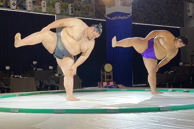 Up-Close Sumo Experience at Ochi Stable: Wear Kimono in Osaka - The show flow: what the 1 hour 30 minutes really gives you