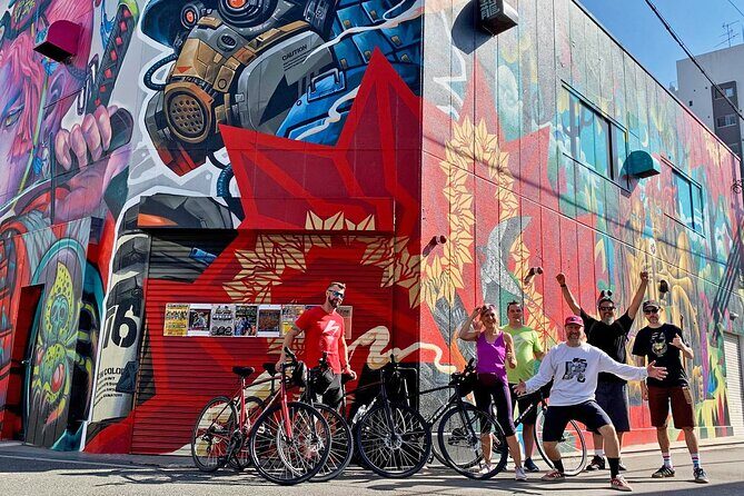 Urban Canvas: Osaka Street Art Bike Tour - Juso and Street Art Central: why the tour’s route feels different