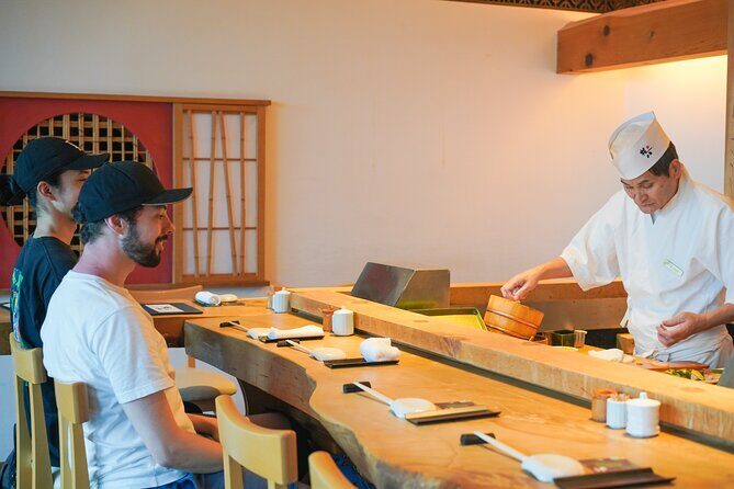 Vegan Friendly Sushi & Okonomiyaki Shibuya Night Foodie Tour - Stop 2: Sushi Gonpachi Shibuya and Vegan Nigiri You Can Actually Order