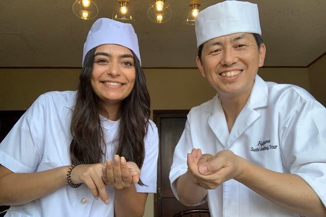View of Mt. Fuji is good! Sushi making experience class - Why This Sushi Class Feels Very Local Near Mount Fuji