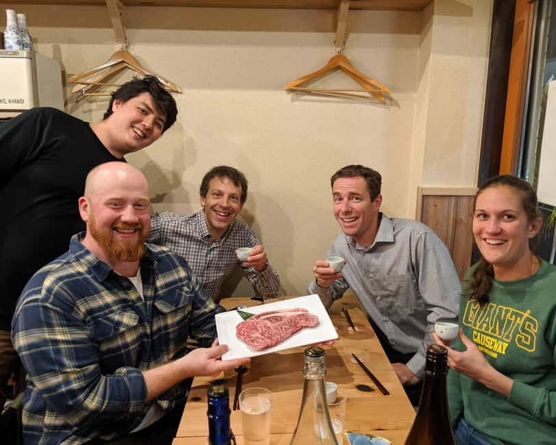 Wagyu & Sake 8 Course Tasting Dinner in Shinjuku - What you get, who it’s for, and what to watch