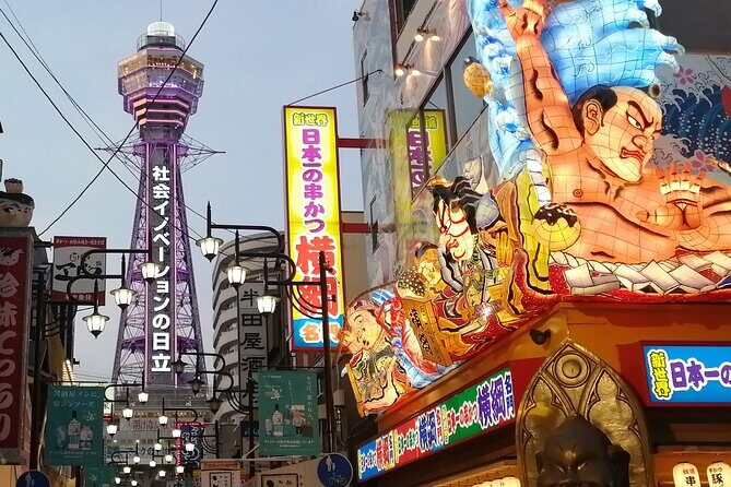 Walking Tour of Osaka's 5 Must-See Sights, with Ramen for Lunch - Dotonbori: The Iconic Osaka Food Downtown and Glico Sign Photos
