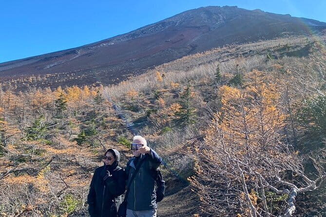 Winter Special: Clear View Mt. Fuji E-Bike Tour - Yusui Park: spring water that’s tied directly to the mountain