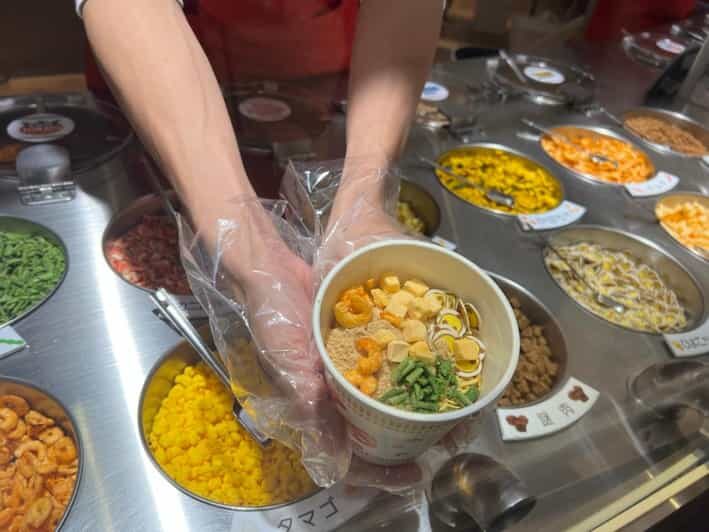 Yokohama: Guided Cup Noodles Museum Tour & Make Your Own Cup - Global noodle talk with your guide (not just Japan facts)