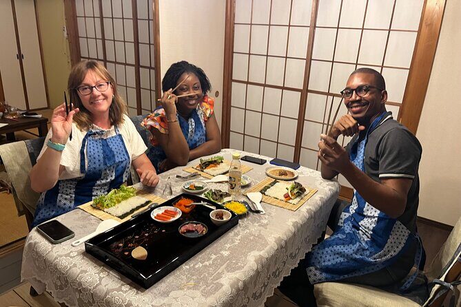 Yokohama: Sushi & Gyoza Cooking with Matcha & GreenTea Experience - Japanese Hospitality, Done the Everyday Way (Tea, Sweets, and Warm Welcome)