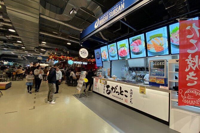Yokosuka Adventure: Explore Uninhabited Island & Naval Cruise - Dobuita Street: military goods and real souvenir hunting