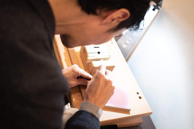 Your Own HANKO Name Seal Activity in Kamakura. - How the engraving really gets done (machine rough carve, hand finish)