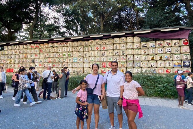 Yummy Harajuku Colorful Family Food Tour Kids Free by Expert - Stop 3: Meiji Jingu Shrine right beside the station